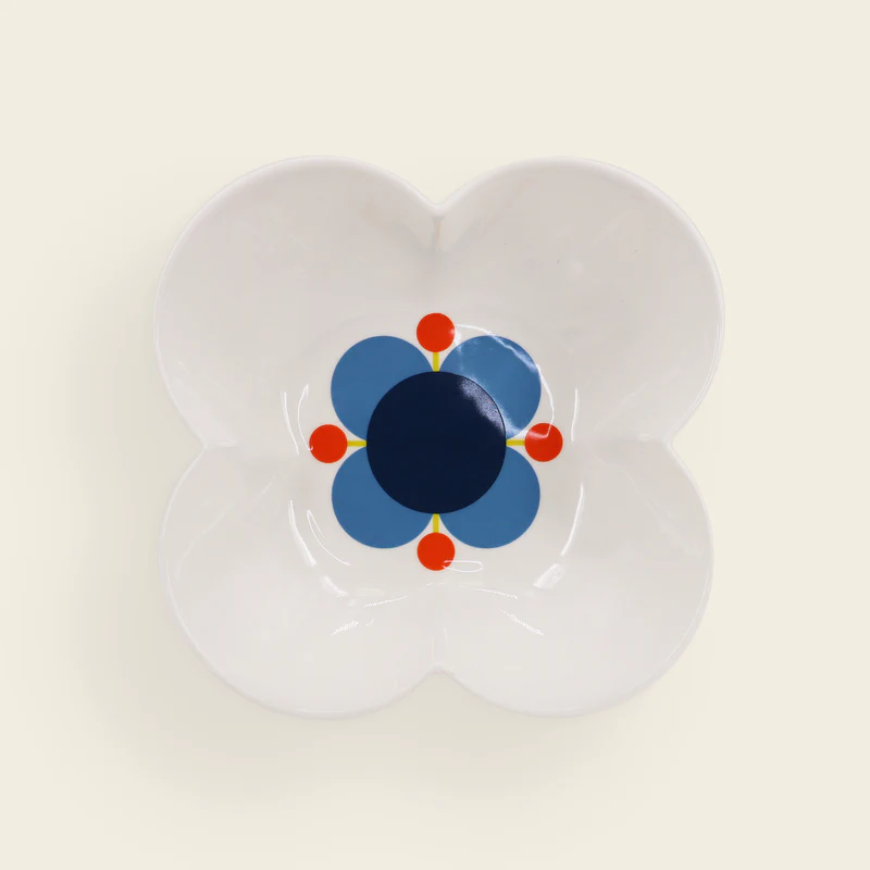 Orla Kiely Flower Shaped Serving Bowl