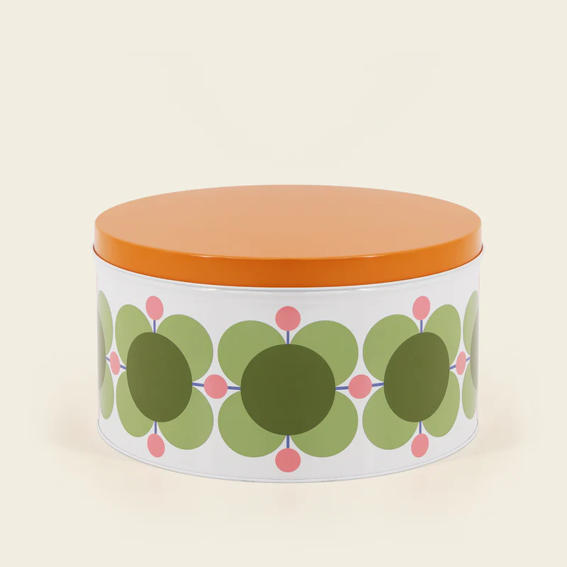 Orla Kiely Nesting Cake Tins Set of 3 Bubblegum/Basil