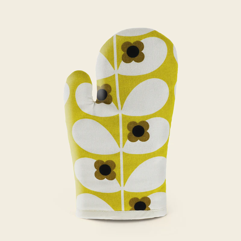 Orla Kiely Oven Mitt Wild Rose Stem Dandelion