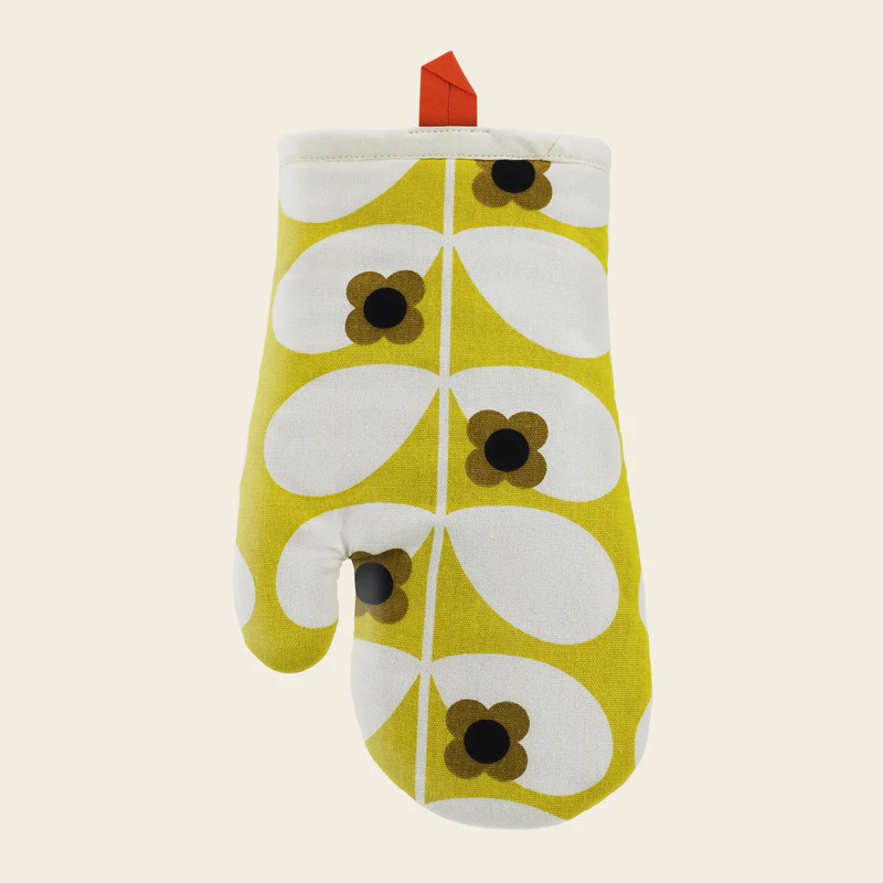 Orla Kiely Oven Mitt Wild Rose Stem Dandelion