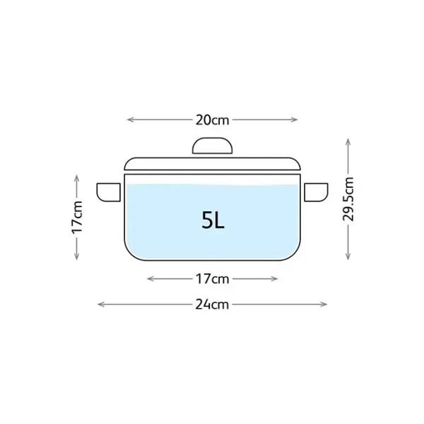 Judge Glass Lid Stockpot