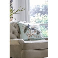 Laura Ashley Belvedere Duck Egg 50x50 Cushion