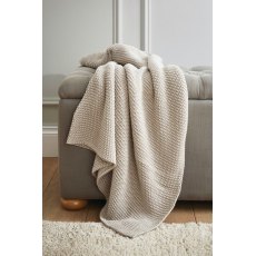 Laura Ashley Parker Dove Grey Throw 125x150cm