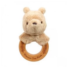 Classic Pooh Always & Forever Wooden Ring Rattle