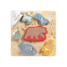 We're Going On A Bear Hunt Wooden Shape Puzzle