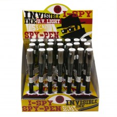 Secret Agent Spy Invisible Ink Pen UV Light