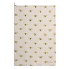 Sophie Allport Bees Linen Tea Towel