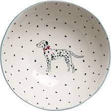 Dalmation Stoneware Nibbles Bowl