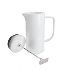 La Cafetière Vienna Ceramic White Cafetiere