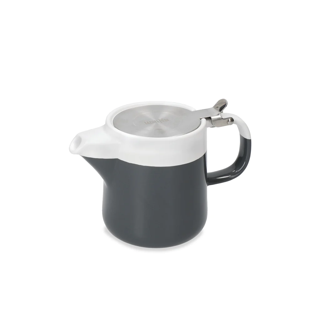 La Cafetière Barcelona Teapot with Infuser - Cool Grey