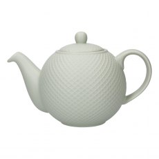 London Pottery Globe Textured Teapot 4 Cup Green Honeycomb