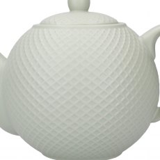 London Pottery Globe Textured Teapot 4 Cup Green Honeycomb