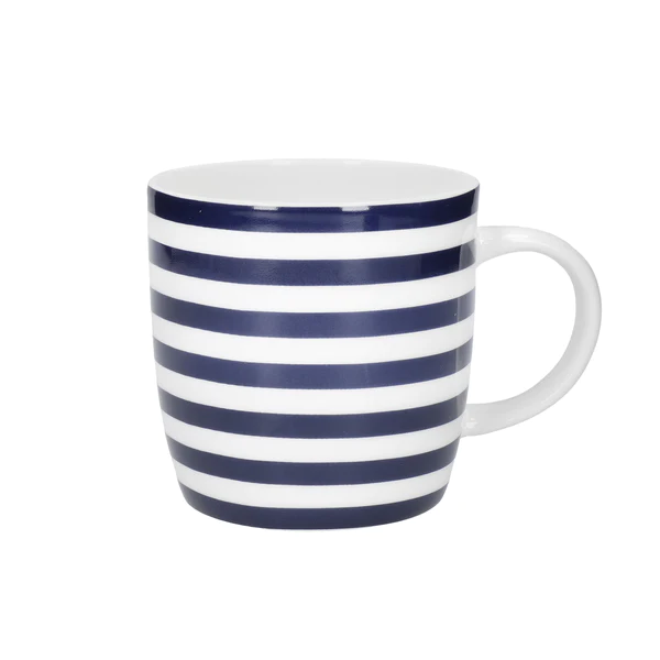 Kitchen Craft Nautical Stripe Mug - Set of 4