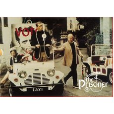 The Prisoner Taxi Fridge Magnet