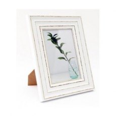 Antique White Photo Frame