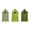 Green Bird House Assorted