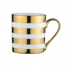 Stripes Mug Gold