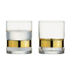 Soho DOF Tumblers Gold S/2