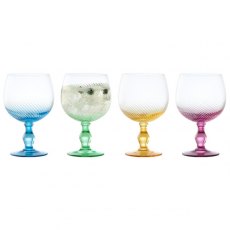 Anton Studio Designs Swirl Gin Glasses Set of 4