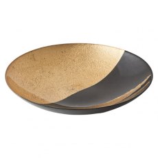 Anton Studio Designs Black & Gold Fusion Bowl
