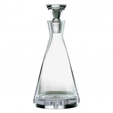 Bubble Base Pyramid Decanter