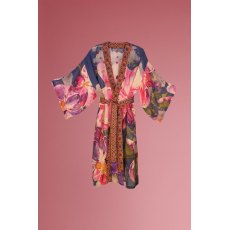 Orchid Kimono Gown Denim