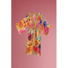Floral Frenzy Kimono Gown
