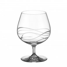 Dartington Crystal Twilight Brandy Pair