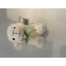 Cream Sheep With Ribbon