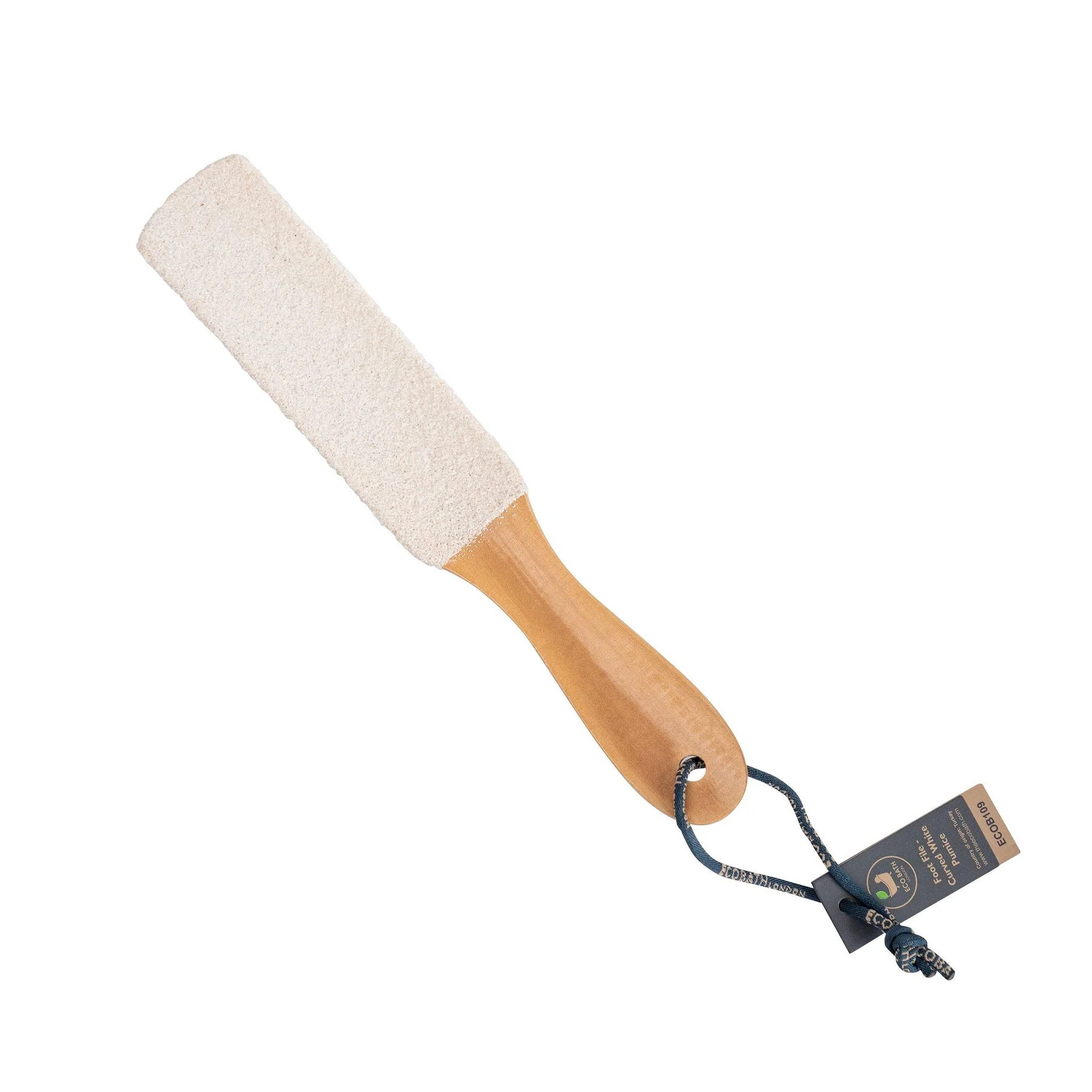 Foot File Curved White Pumice
