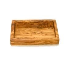 Eco Bath London Olive Wood Soap Dish Rectangular