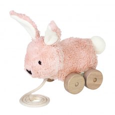 Mingus Rose Rabbit Pull Toy