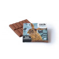 Coco Pzazz x Fox & Boo's Sea Salt Caramel Chocolate Bar Hare 80g