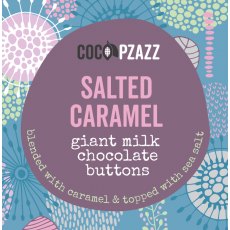 Coco Pzazz Salted Caramel Giant Chocolate Buttons