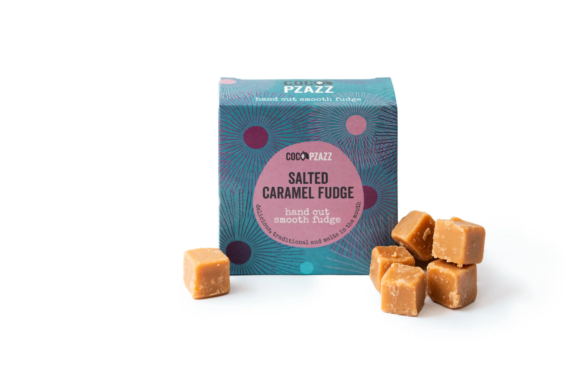 Coco Pzazz Salted Caramel Fudge