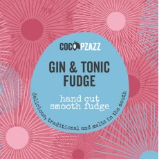 Coco Pzazz Gin & Tonic Fudge