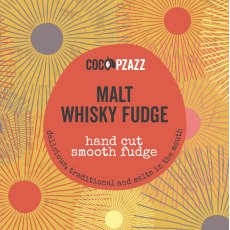 Coco Pzazz Malt Whisky Fudge