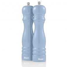 Swan Retro Salt & Pepper Mills Blue