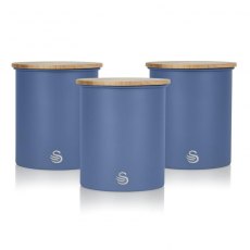 Swan Nordic S/3 Canisters Blue