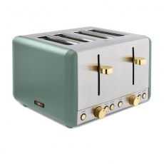 Tower Cavaletto 4 Slice Toaster Jade