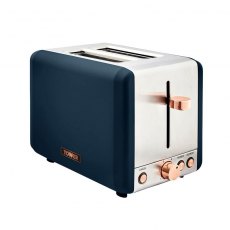 Tower Cavaletto 850W 2 Slice Toaster Blue