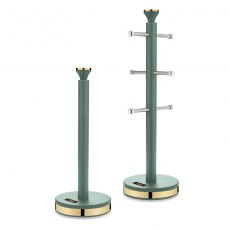 Tower Cavaletto Towel Pole & Mug Tree Jade