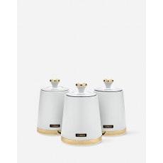Tower Cavaletto S/3 Canisters Optic White