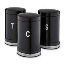 Tower Belle S/3 Canisters Noir