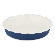 Tower Foundry Ceramic Pie Dish 27cm Blue