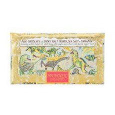Arthouse Unlimited Dinosaurs Milk Chocolate with Smoky Malt Crunch, Sea Salt & Cinnamon