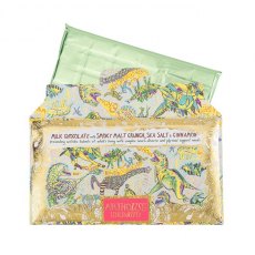 Arthouse Unlimited Dinosaurs Milk Chocolate with Smoky Malt Crunch, Sea Salt & Cinnamon