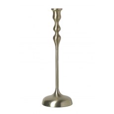 Caswell Candlestick Gold Aluminium