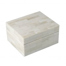 Yvonne Box Bone White