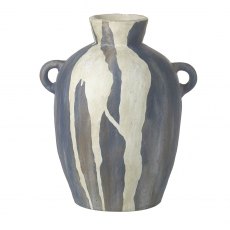 Zeus Vase Ceramic Blue